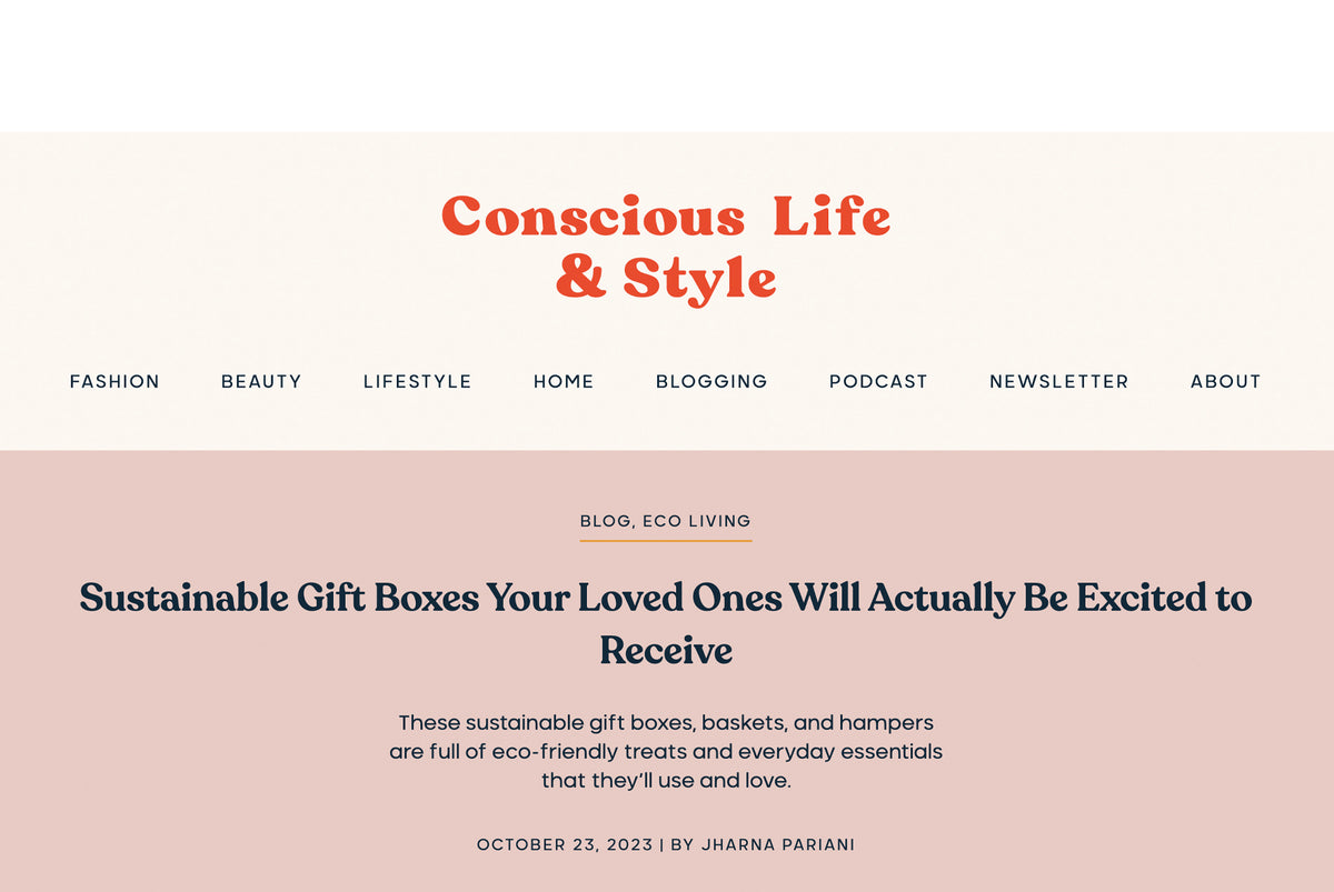 Sustainable Gifts Boxes for Your Loved Ones
