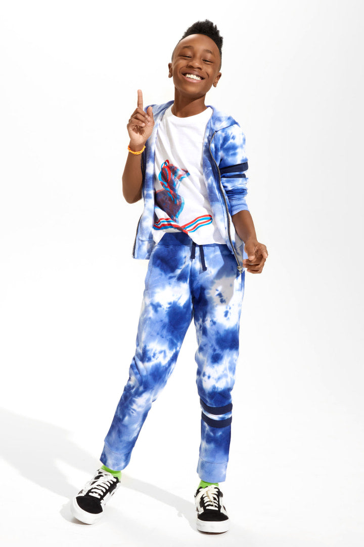 Tie Dye Full Zip Sweatshirt