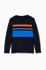 Easy Stripe Long Sleeve TeeTOPSRockets of Awesome