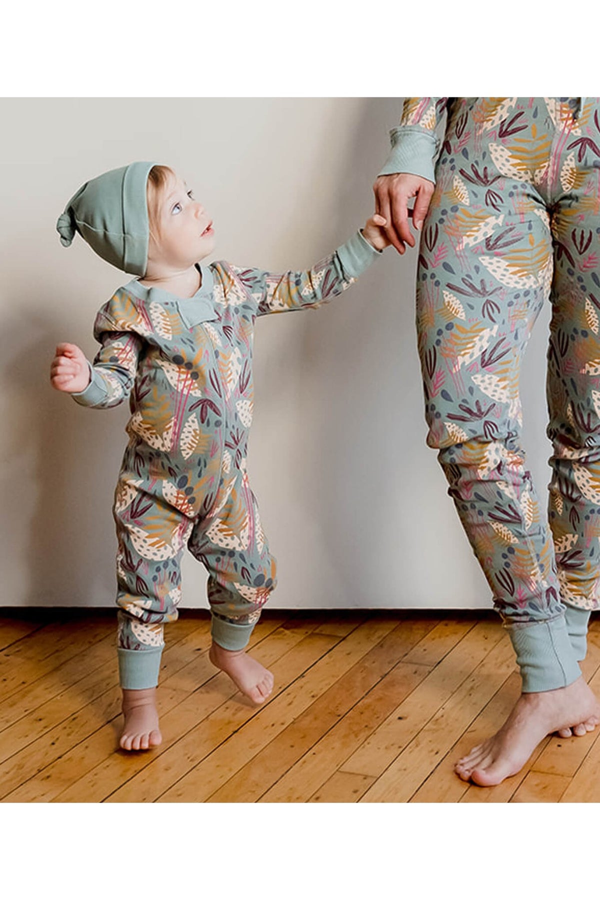 100% Organic Cotton Baby Beanie: Willow