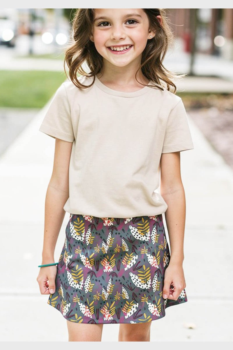 Girls Skort with Pockets: Whimsy FINAL SALE