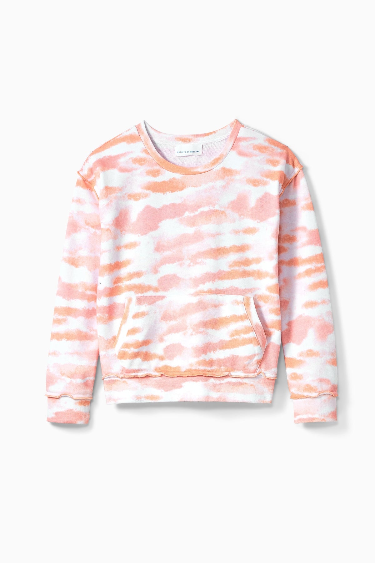 Zebra Tie Dye Sweatshirt