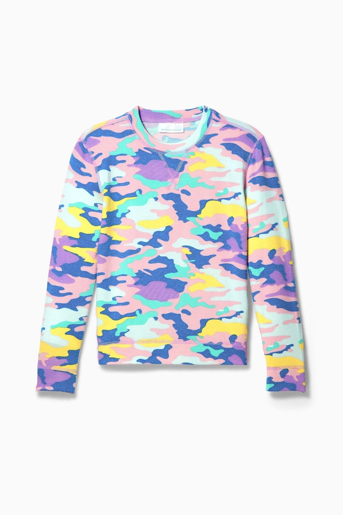 Camo Rainbow Crazysoft Crew - FINAL SALETOPSRockets of Awesome