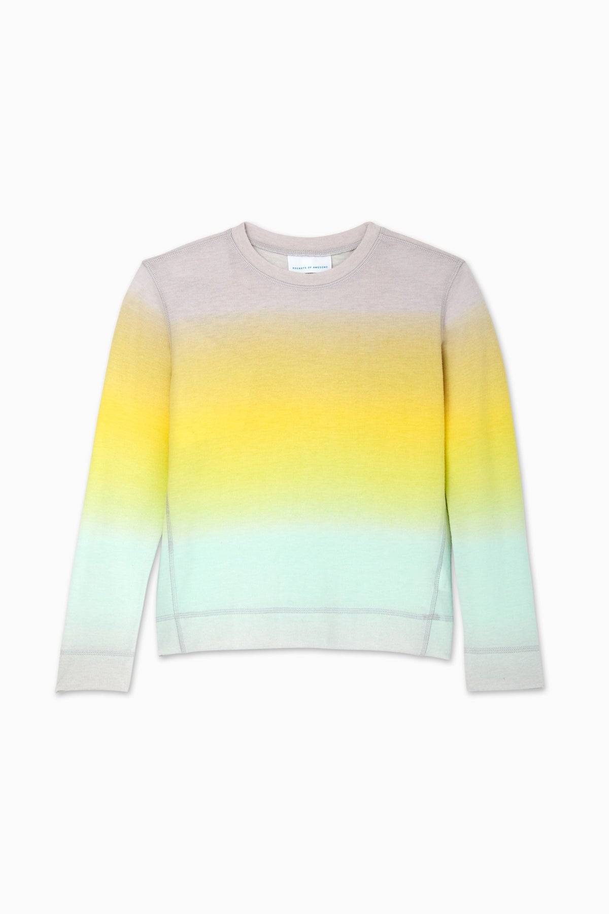 Crazysoft Rainbow Ombre CrewTOPSRockets of Awesome