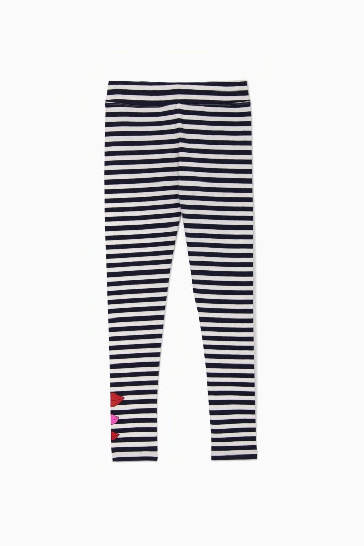 Xo Stripe Leggings - FINAL SALEBOTTOMSRockets of Awesome
