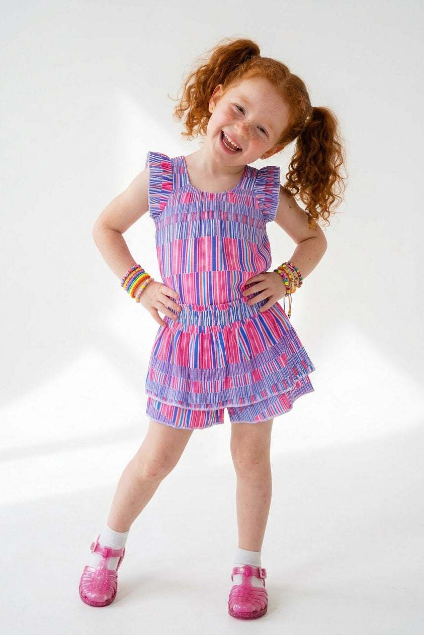 Splash Tiered Skort