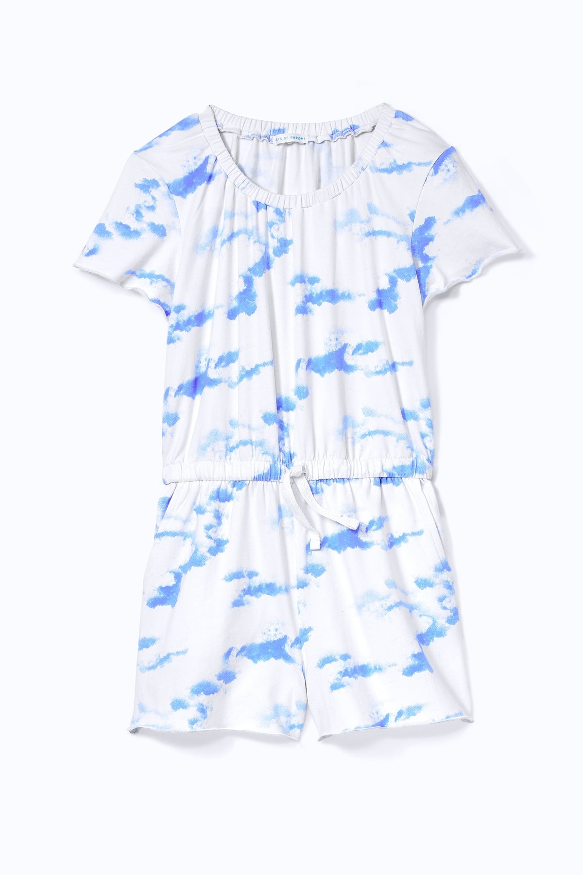 Cloud Print Romper
