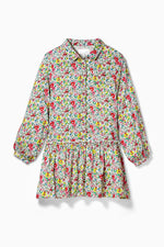 Floral Shirt DressDRESSES/ROMPERSRockets of Awesome