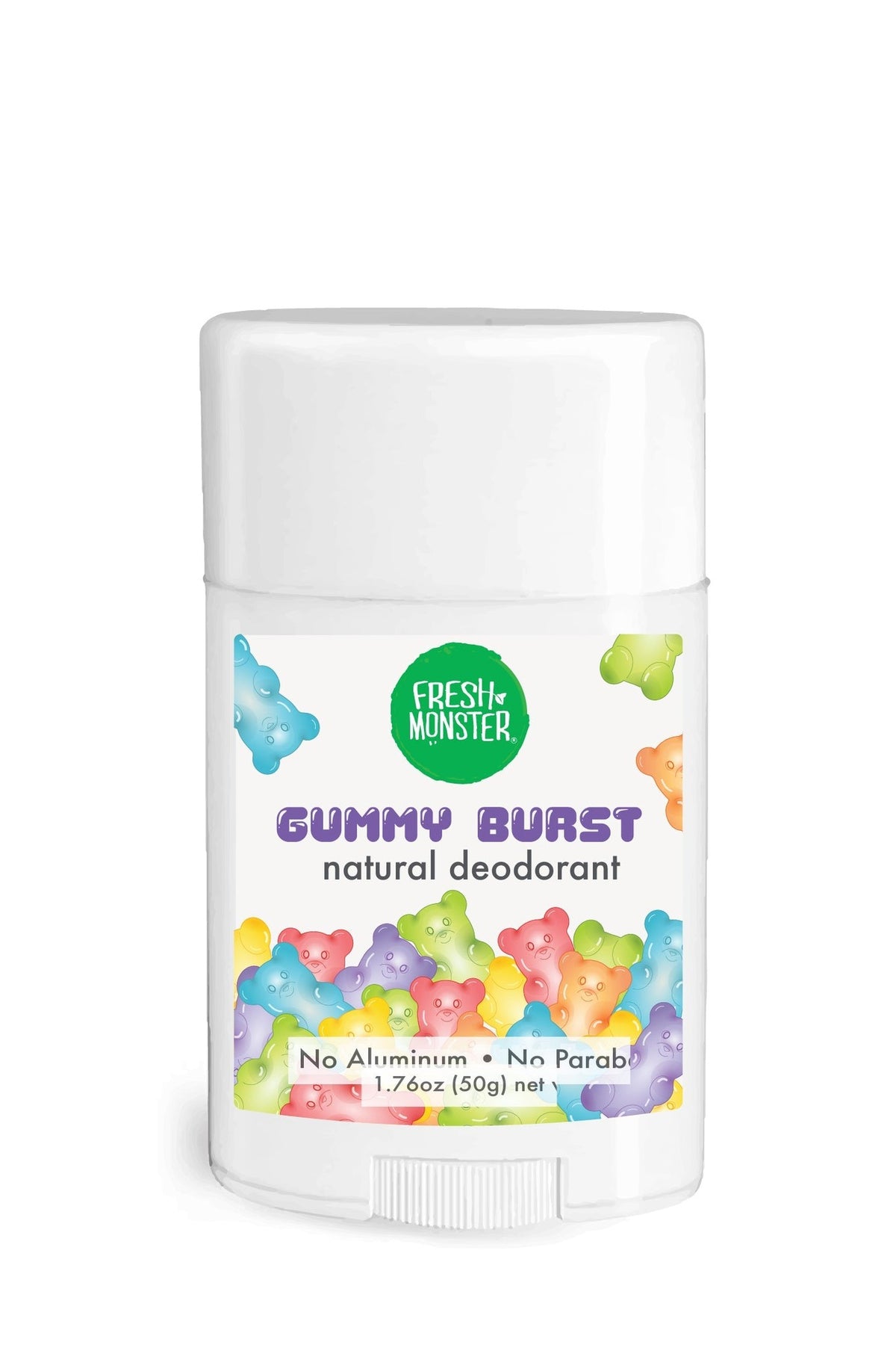 Aluminum-Free Natural Deodorant for Kids and Teens - Fresh Monster