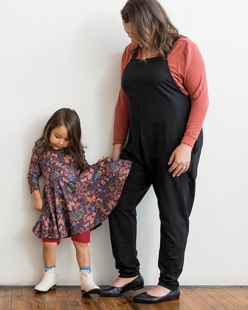 Women's Sleeveless Jumpsuit in Black - FINAL SALE