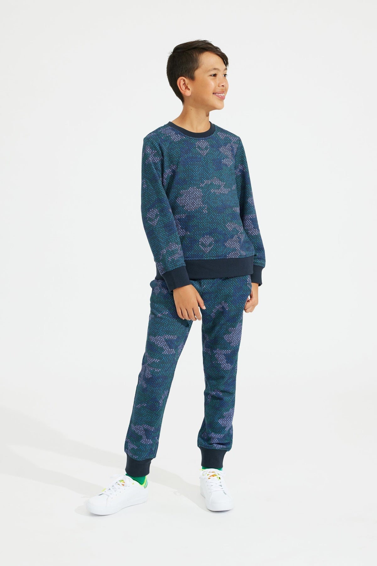 Blue Camo Jogger