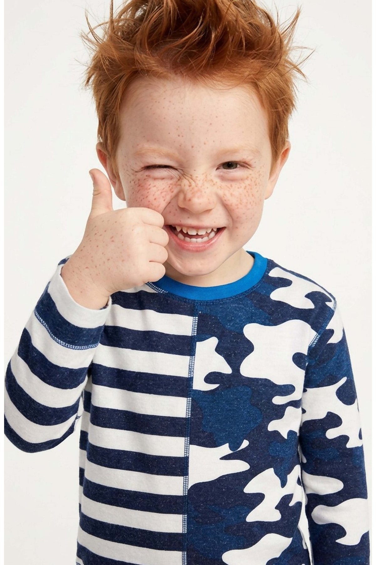 Crazysoft Camo Stripe Crew