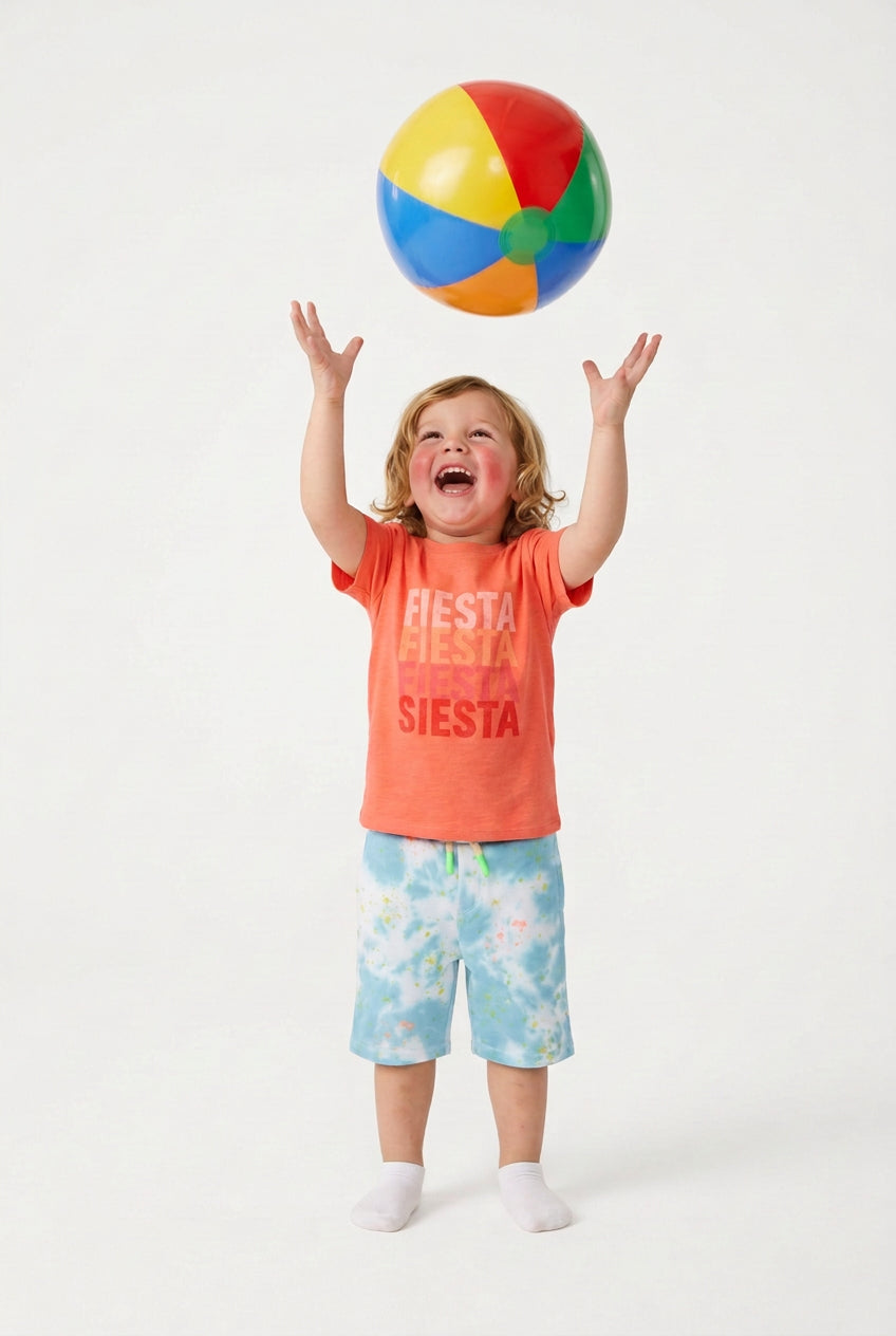 Cloudy Tie Dye ShortBOTTOMSRockets of Awesome