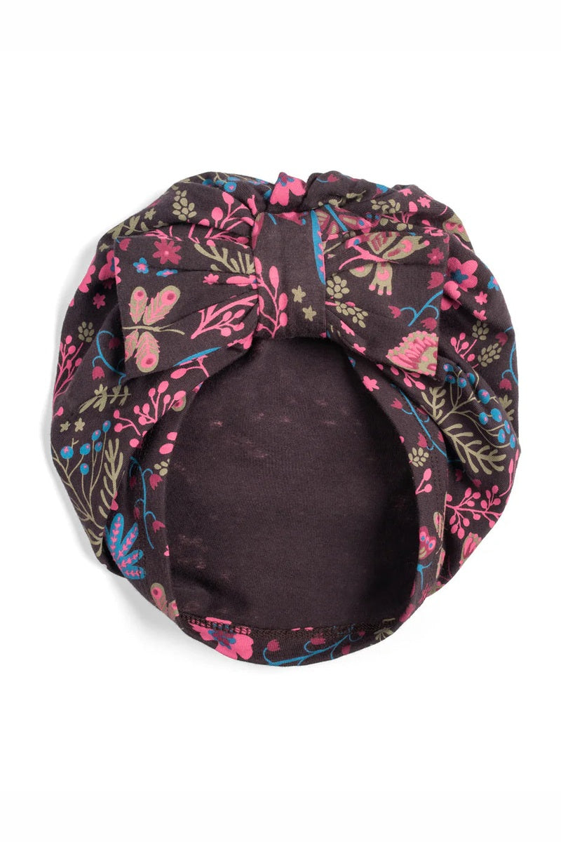 Pre-owned Brown Floral Hat size: 0-6 Months Brown Floral