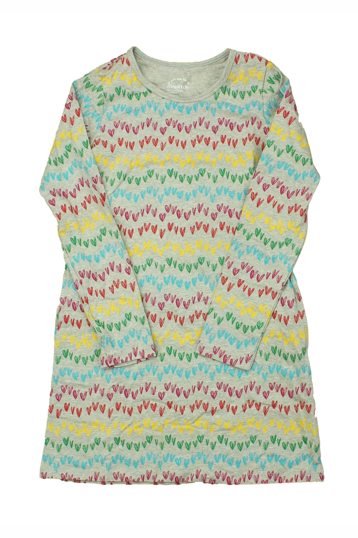 Pre-owned Grey | Multi | Hearts Dress size: 10 Years Grey | Multi | Hearts