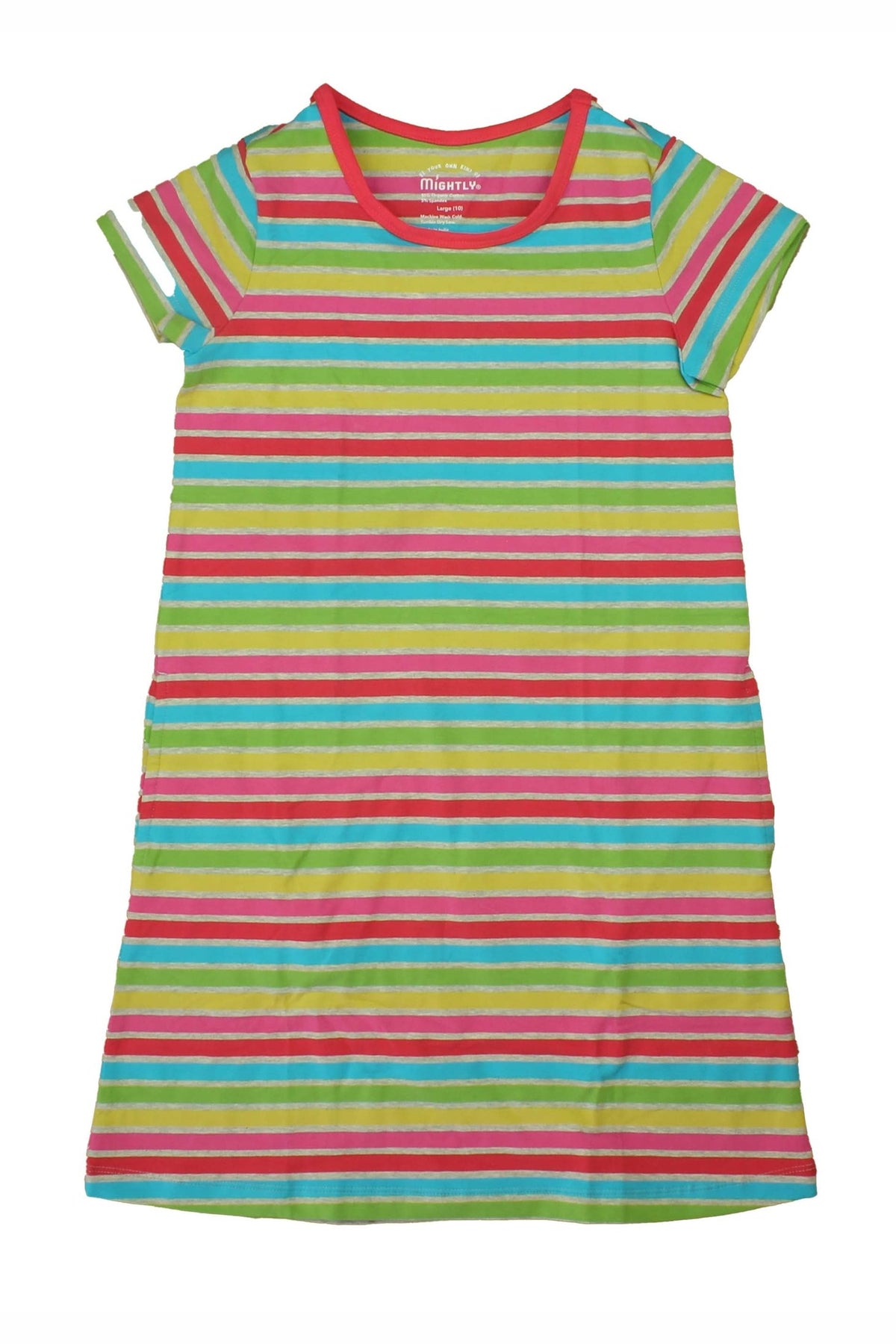 Pre-owned Grey | Multi | Stripes Dress size: 10 Years Grey | Multi | Stripes