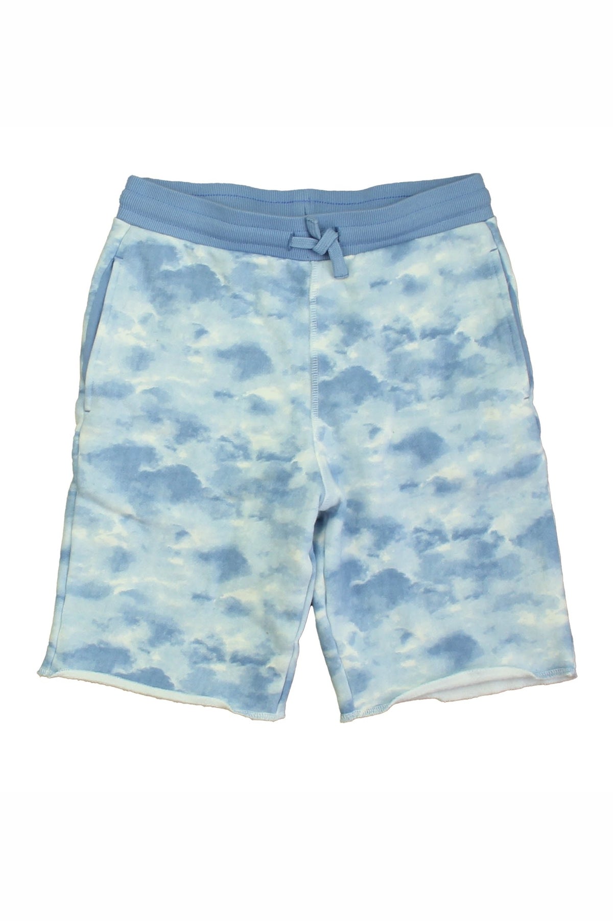 Pre-owned Blue Tie Dye Shorts size: 12 Years Blue Tie Dye
