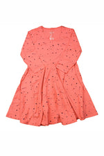 Pre-owned Coral | Black Dress size: 14 Years Coral | Black