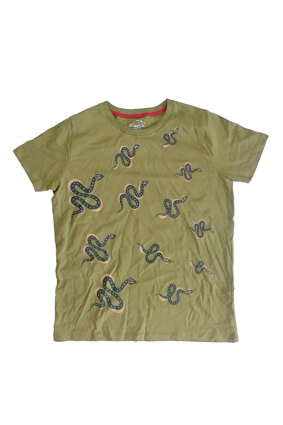 Pre-owned Green Snakes T-Shirt size: 14 Years Green Snakes