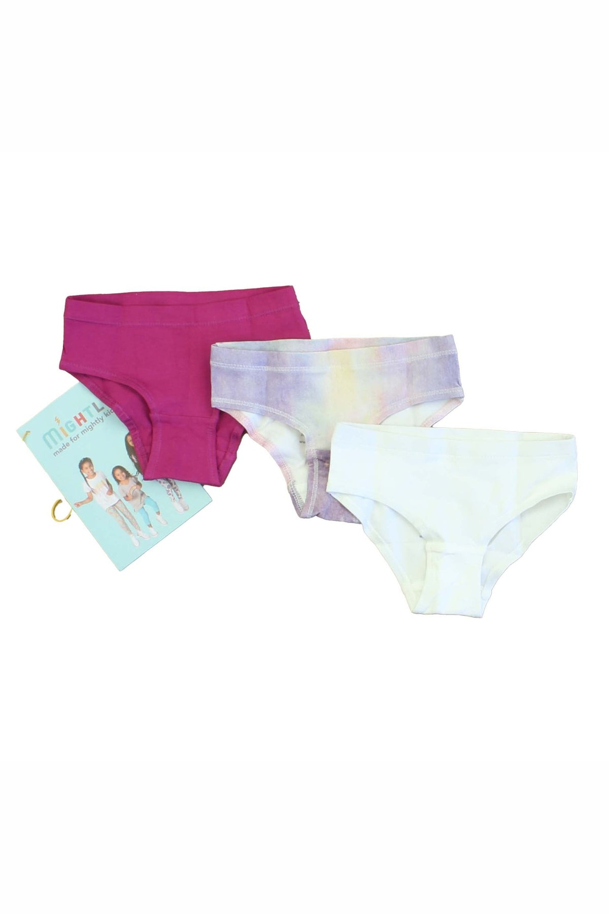 Pre-owned Pink | Lavender | Ombre | White Underwear size: 2-3T Pink | Lavender | Ombre | White