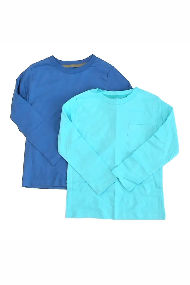 New Without Tags Aqua | Blue Long Sleeve T-Shirt size: 2-5T Aqua | Blue