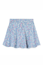 Pre-owned Blue Floral Skirt size: 2-5T Blue Floral