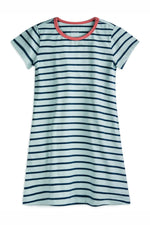 Pre-owned Blue Stripe Dress size: 2-5T Blue Stripe