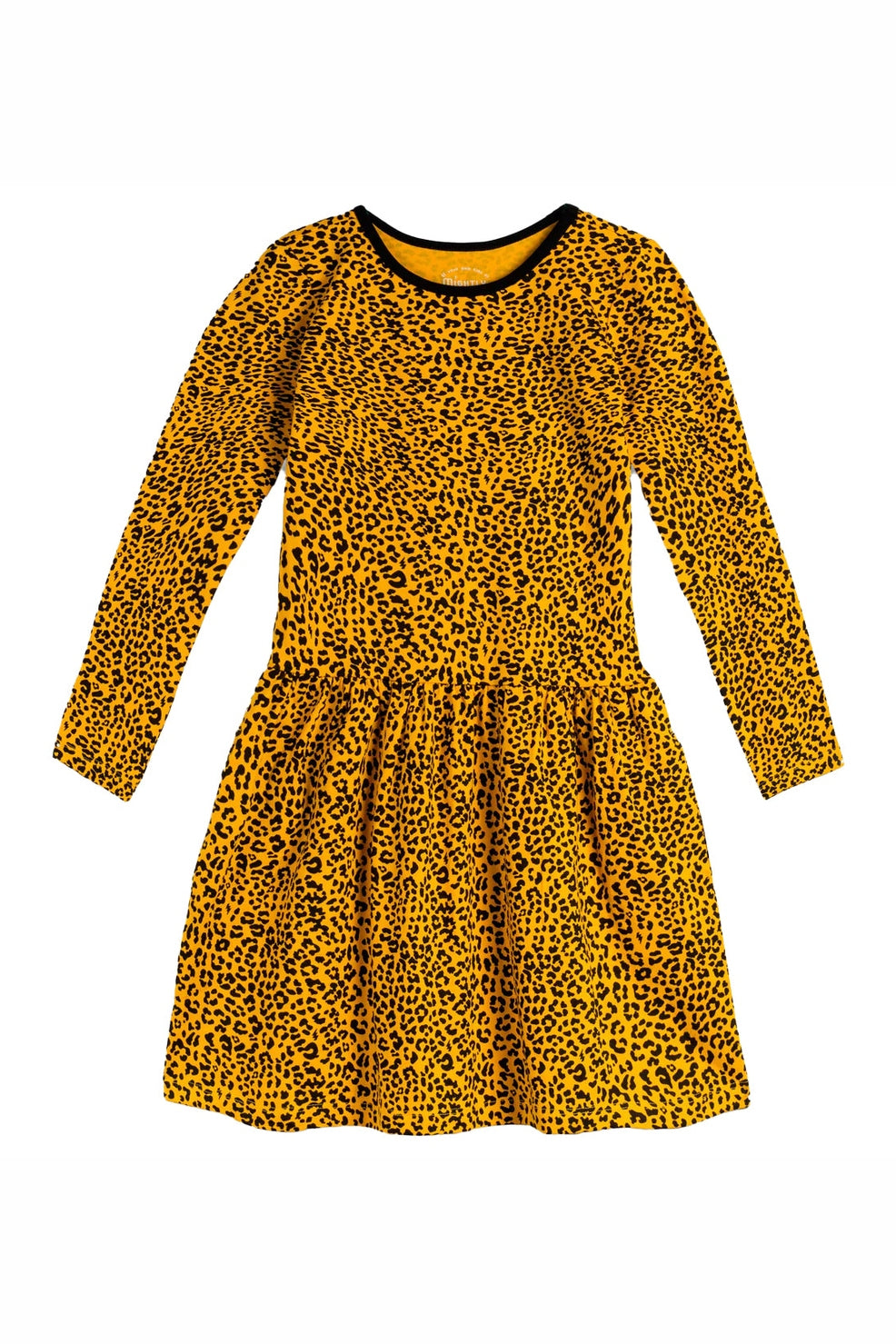 Pre-owned Gold Leopard Dress size: 2-5T Gold Leopard