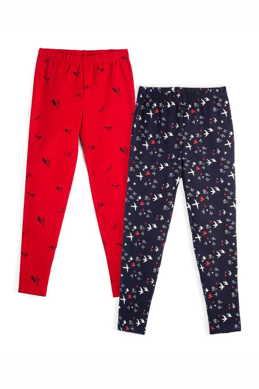 Pre-owned Migrating Birds Leggings size: 2-5T Migrating Birds