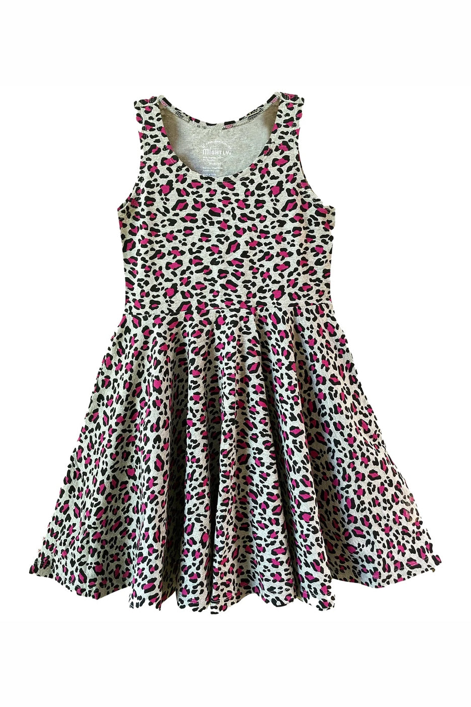 Pre-owned Pink Leopard Dress size: 2-5T Pink Leopard