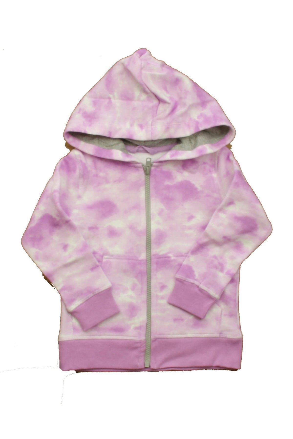 Pre-owned Purple Tie Dye Hoodie size: 2-5T Purple Tie Dye