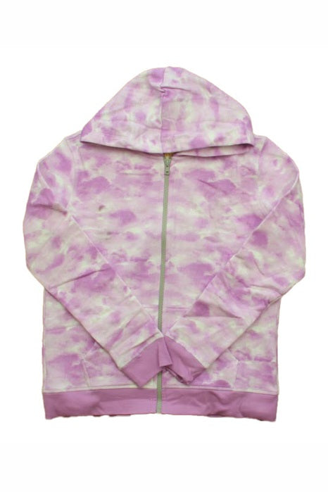Pre-owned Purple Tie Dye Hoodie size: 2-5T Purple Tie Dye