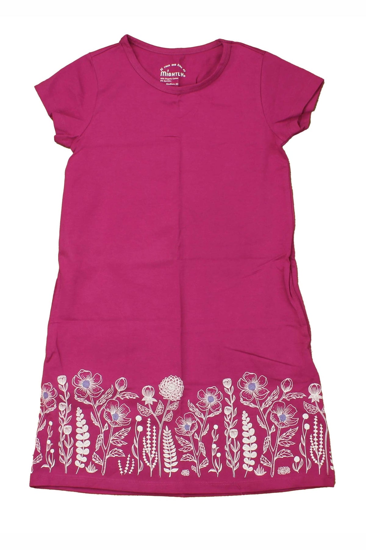 New Without Tags Rasberry Floral Dress size: 2-5T Rasberry Floral