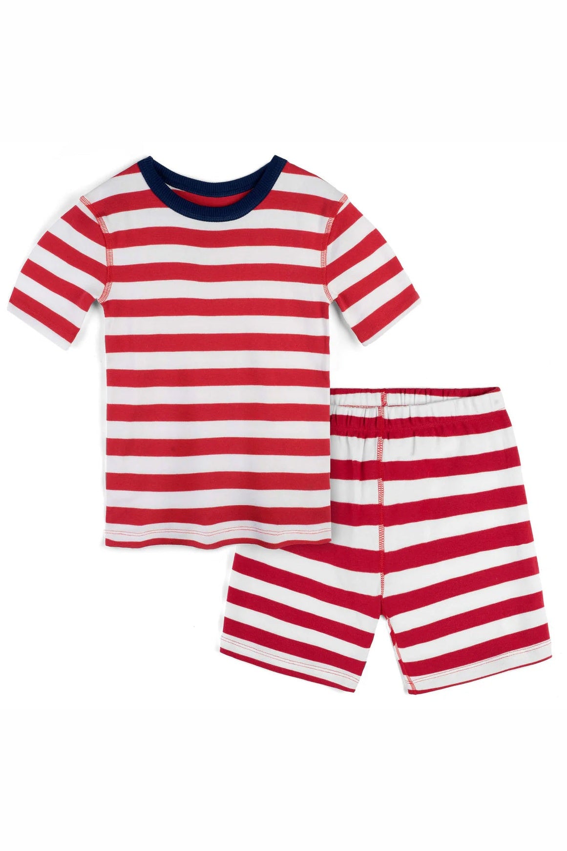 Pre-owned Red Stripe 2-piece Pajamas size: 2-5T Red Stripe