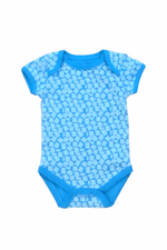 Pre-owned Blue | White Designs Onesie size: 2T Blue | White Designs