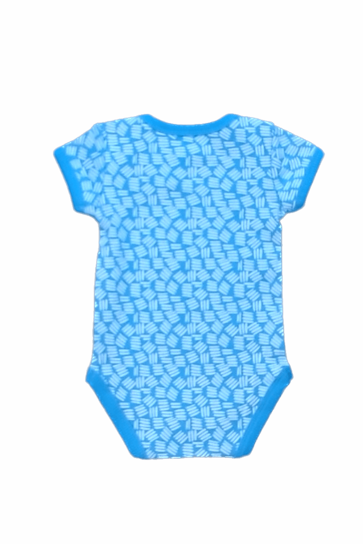 Pre-owned Blue | White Designs Onesie size: 2T Blue | White Designs