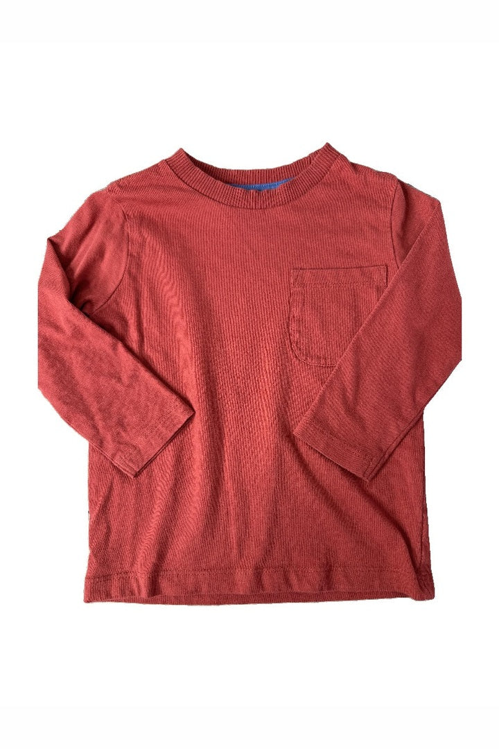 Pre-owned Red Long Sleeve T-Shirt size: 2T Red