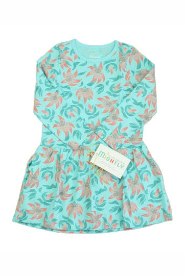 Pre-owned Turquoise Tiger Lily Dress size: 4T Turquoise Tiger Lily