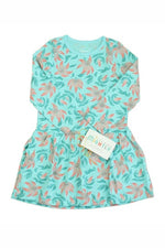 Pre-owned Turquoise Tiger Lily Dress size: 4T Turquoise Tiger Lily