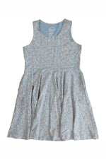 Pre-owned Blue Floral Dress size: 6-14 Years Blue Floral