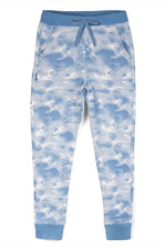 Pre-owned Blue Tie Dye Casual Pants size: 6-14 Years Blue Tie Dye