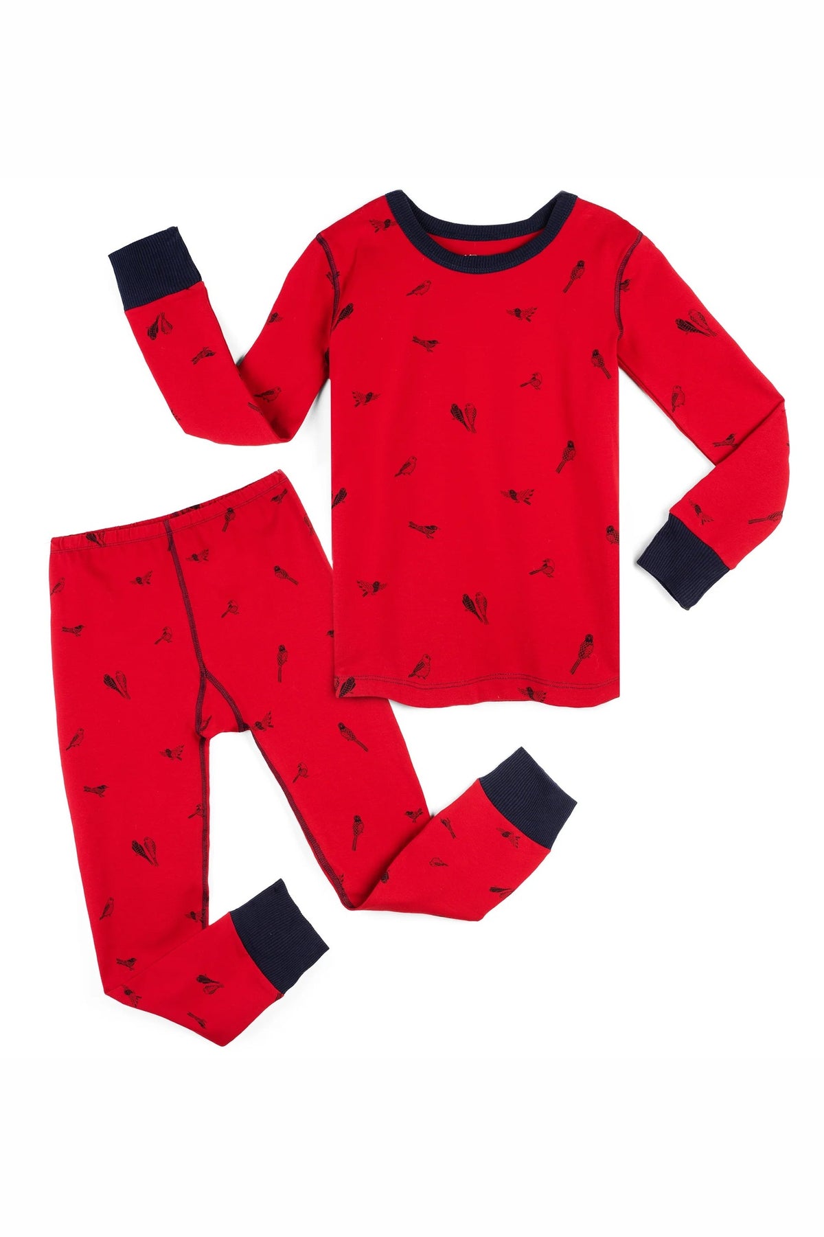 Pre-owned Love Birds PJ Set size: 6-14 Years Love Birds