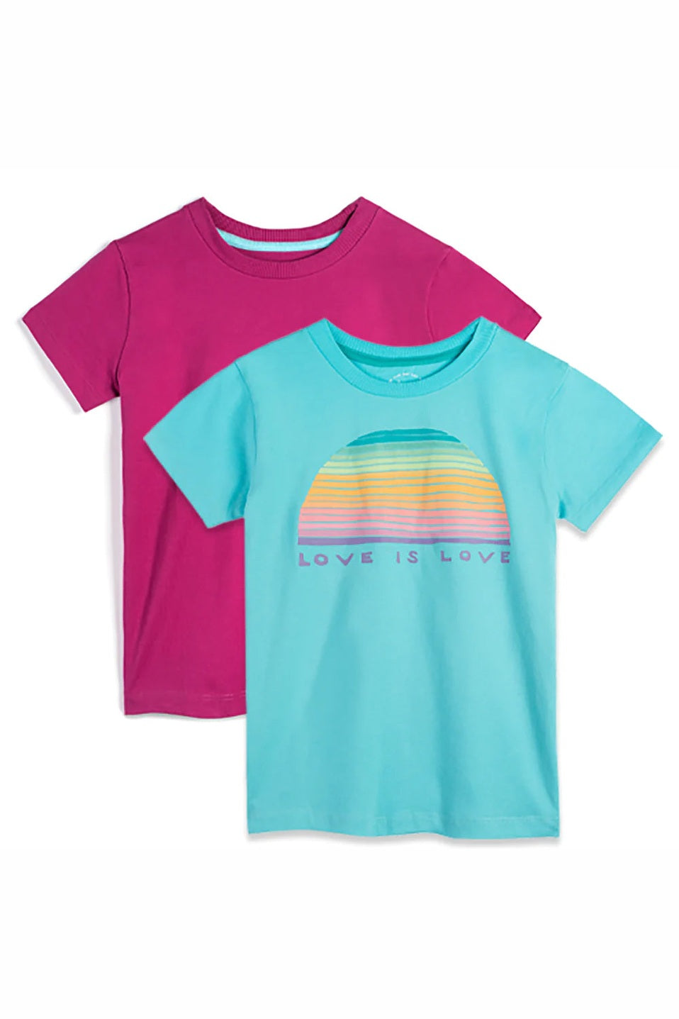 Pre-owned Rainbow Love T-Shirt size: 6-14 Years Rainbow Love