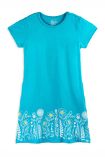 Pre-owned Turquoise Dress size: 6-14 Years Turquoise