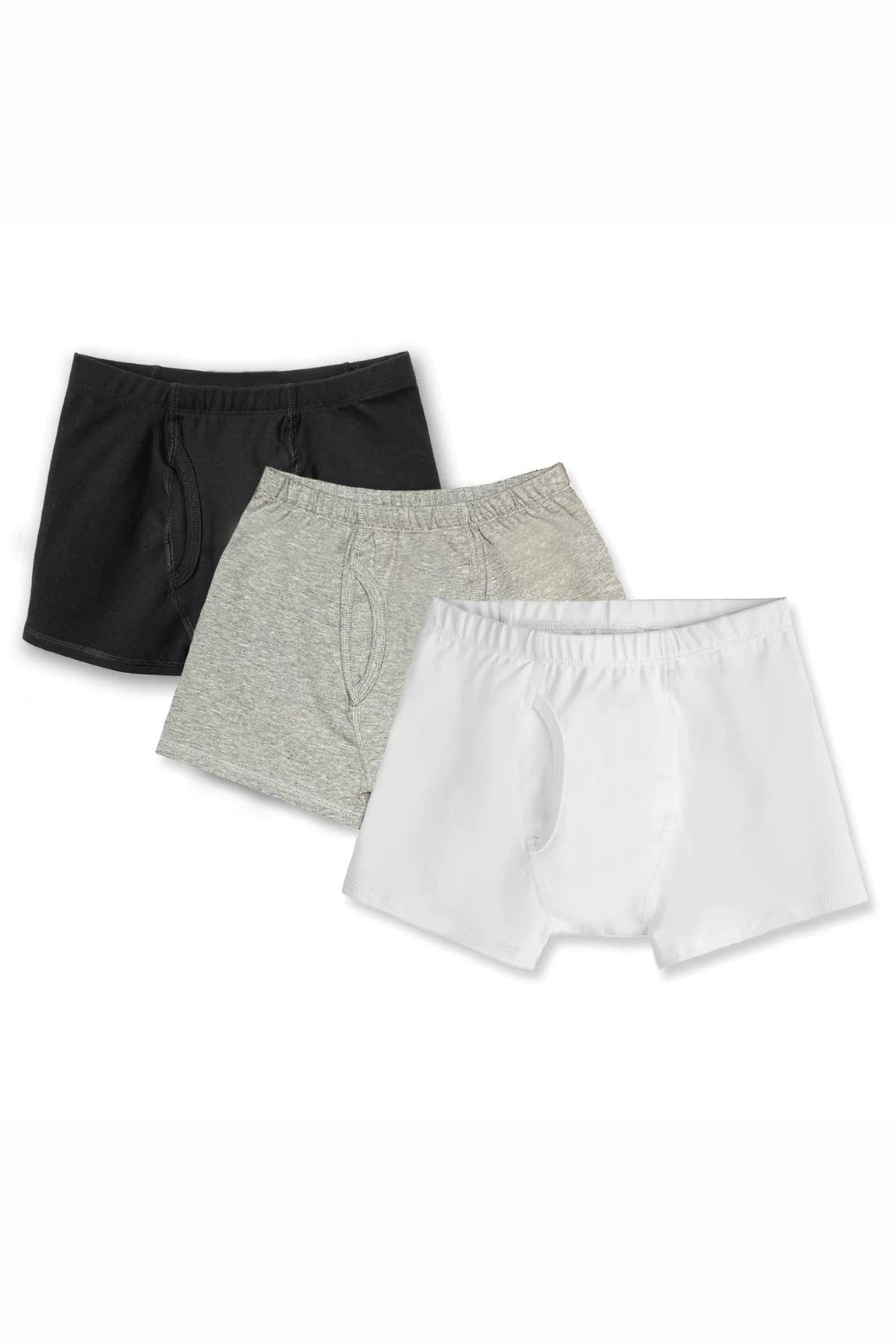 Pre-owned White | Black | Gray Boxers size: 6-14 Years White | Black | Gray