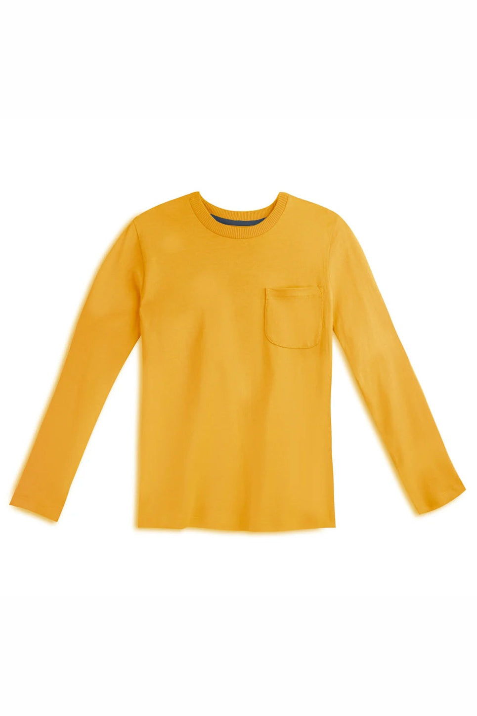 Pre-owned Yellow Long Sleeve T-Shirt size: 6-14 Years Yellow