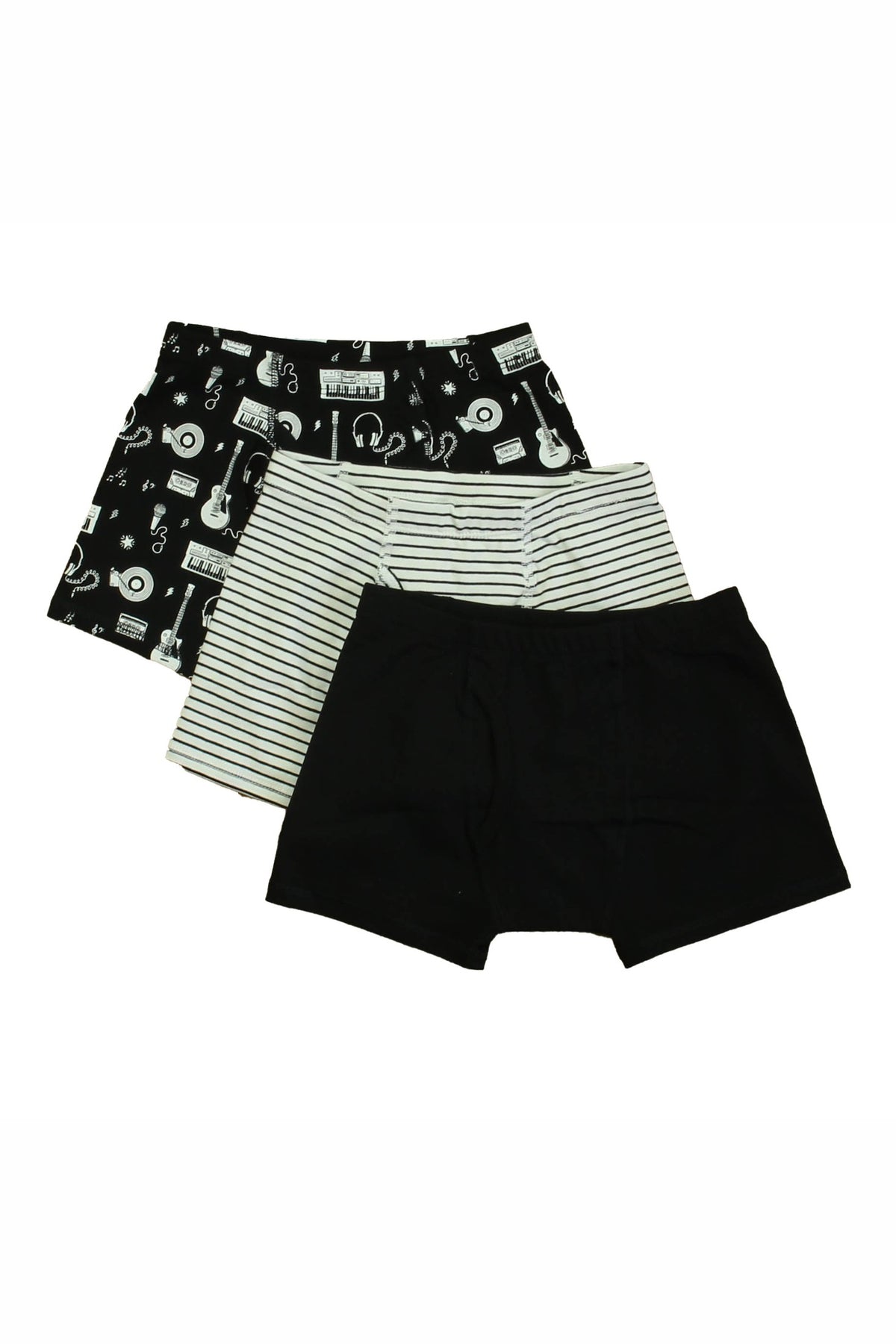 Pre-owned Black | White Boxers size: 6-7 Years Black | White