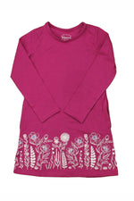 Pre-owned Magenta | White | Blue | Flowers Dress size: 6-7 Years Magenta | White | Blue | Flowers