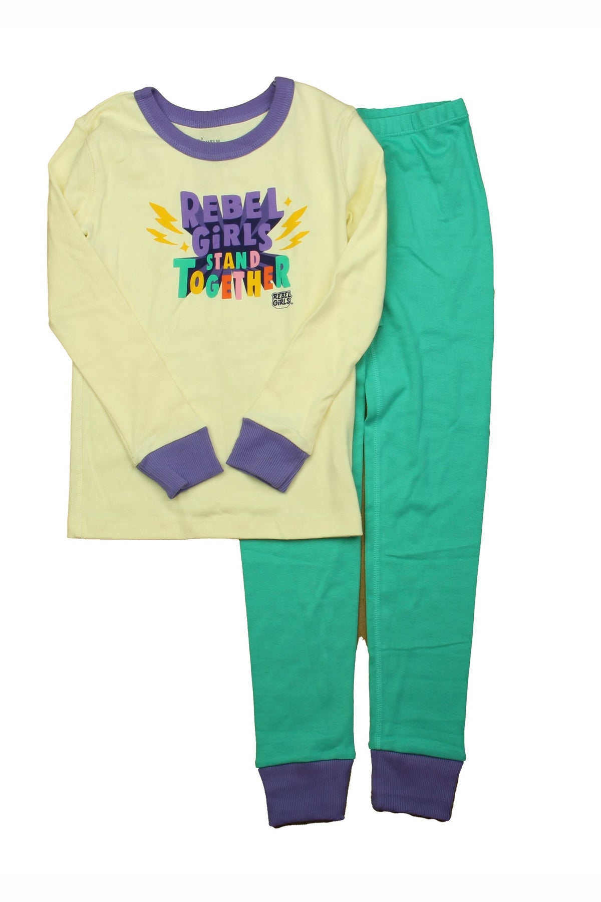 Pre-owned Ivory | Turquoise PJ Set size: 8 Years Ivory | Turquoise