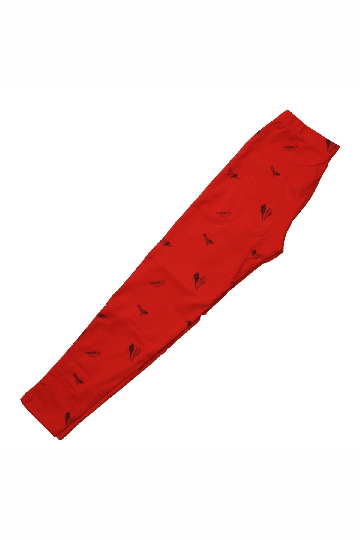 Pre-owned Red | Blue | Birds Leggings size: 8 Years Red | Blue | Birds